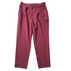 Topshop Maroon Dress Pants